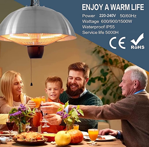 Waterproof chicken coop heater