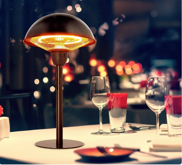 Dimmable patio heater